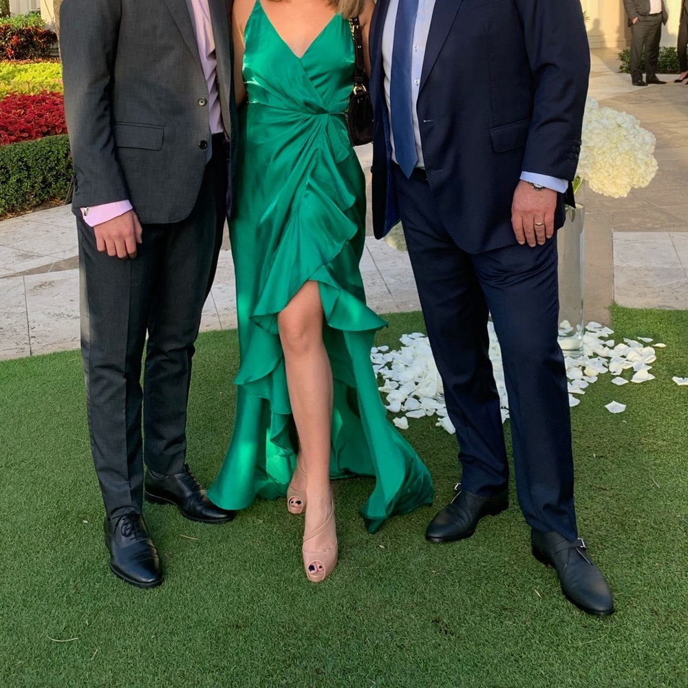 Long Emerald Green Dress